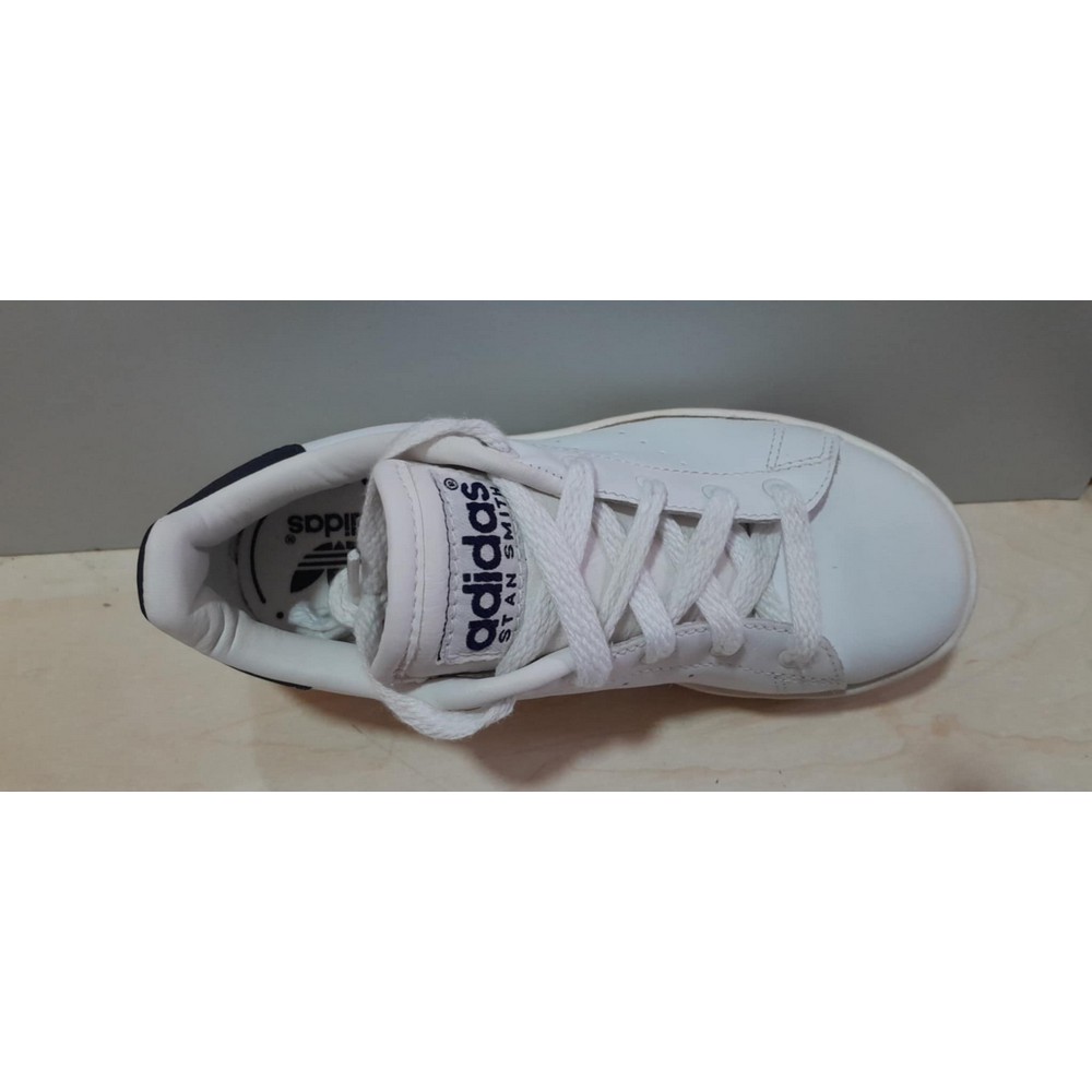 Adidas Stan Smith II J WHITE/NAVY 0341222 - Image 8