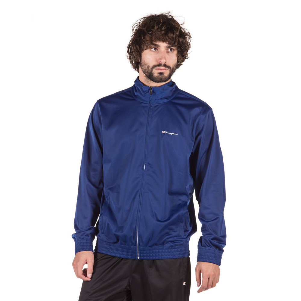 Champion φορμα ZAKETA ME ΠΑΝΤΕΛΟΝΙ Full Zip Suit BLUE/BLACK 208684-BS025 - Image 4