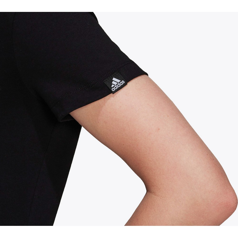 Adidas T-shirt BLACK H14694 - Image 3