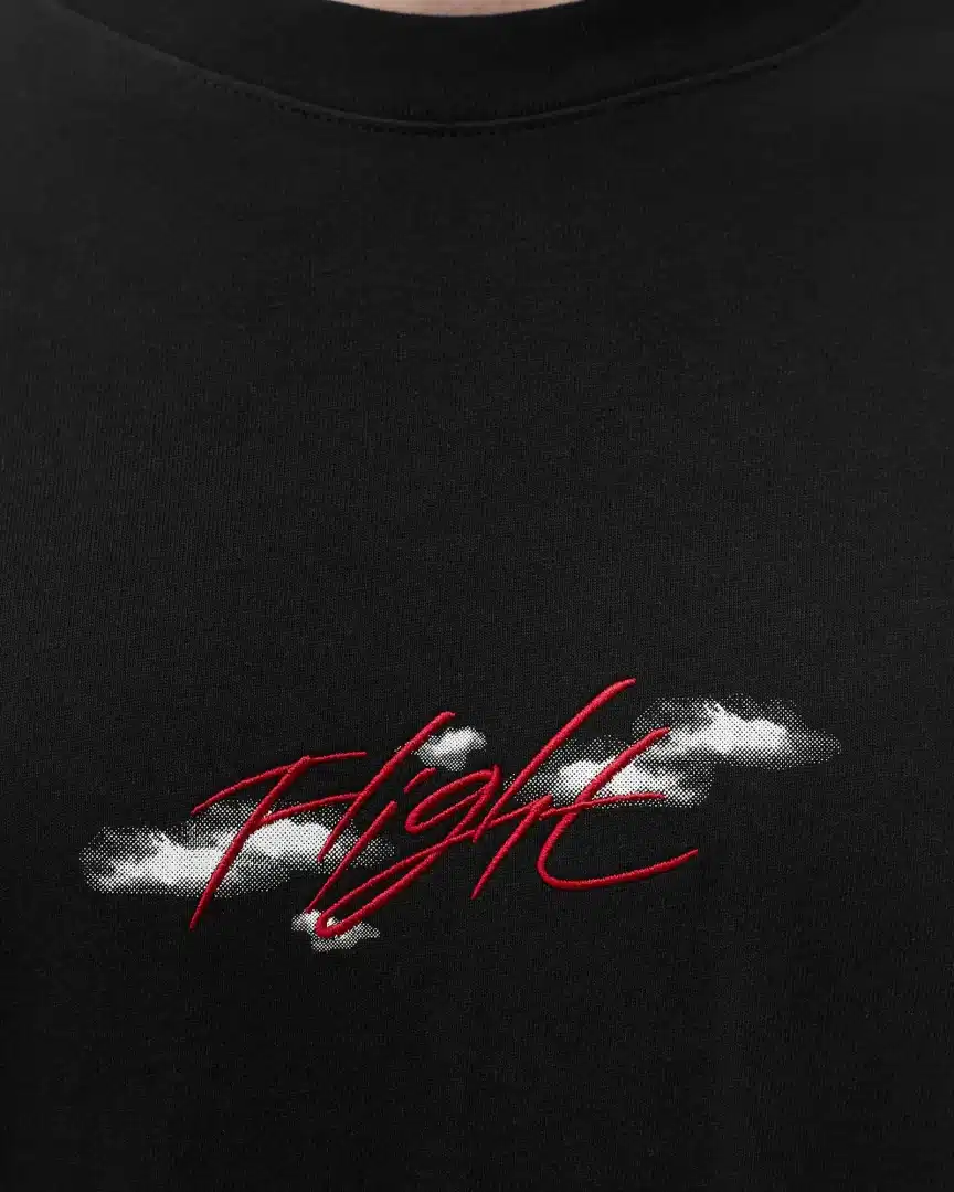 Nike Jordan Μπλούζα Μακρυμάνικη Flight Essentials Longsleeve BLACK DH8962-010 - Image 5