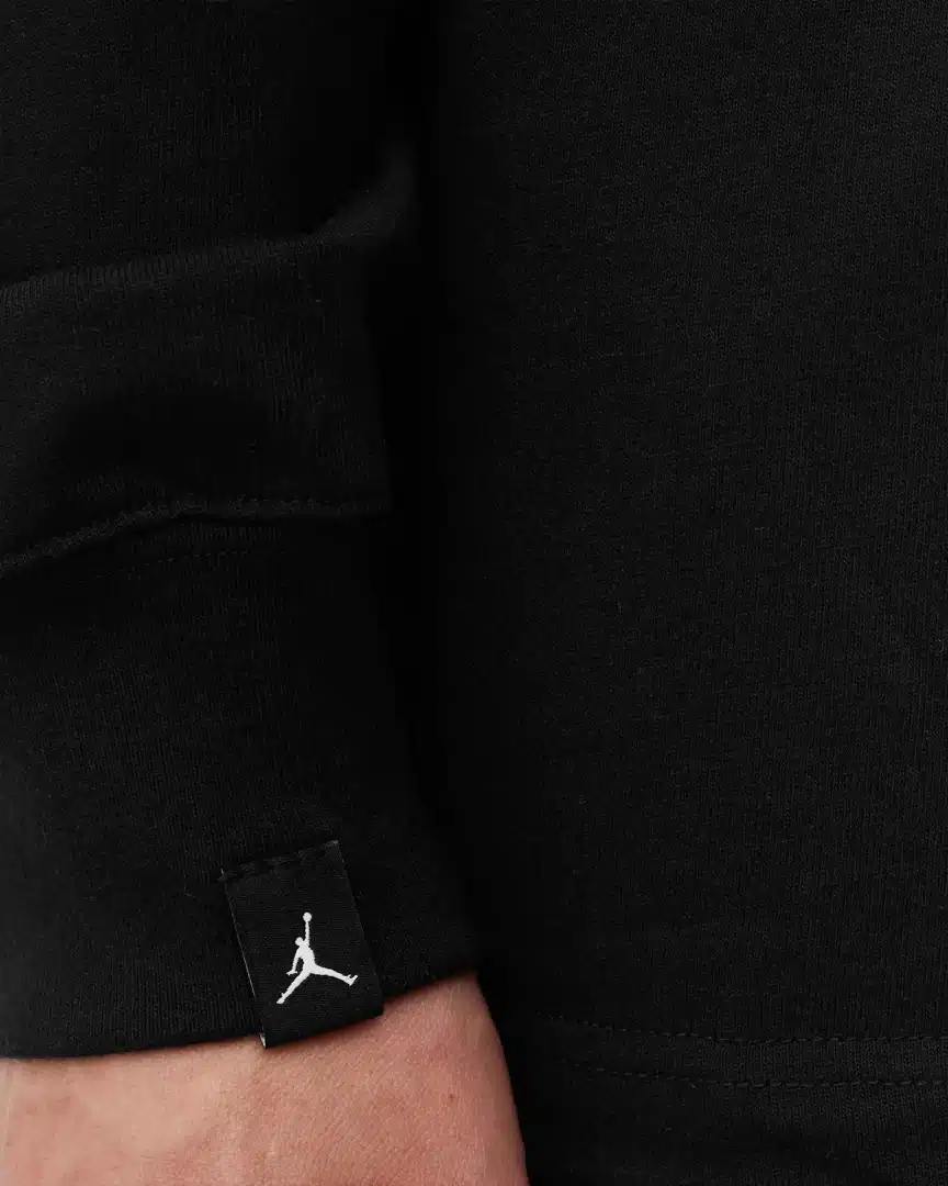Nike Jordan Μπλούζα Μακρυμάνικη Flight Essentials Longsleeve BLACK DH8962-010 - Image 4