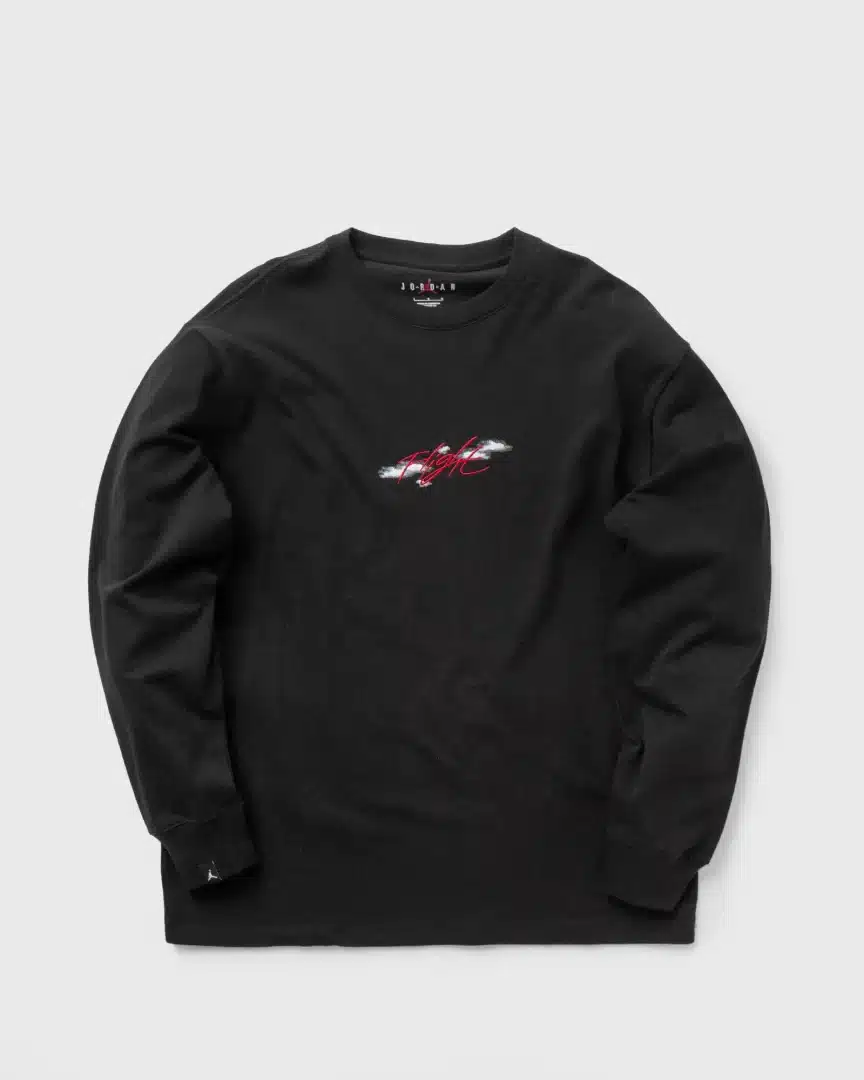 Nike Jordan Μπλούζα Μακρυμάνικη Flight Essentials Longsleeve BLACK DH8962-010 - Image 3