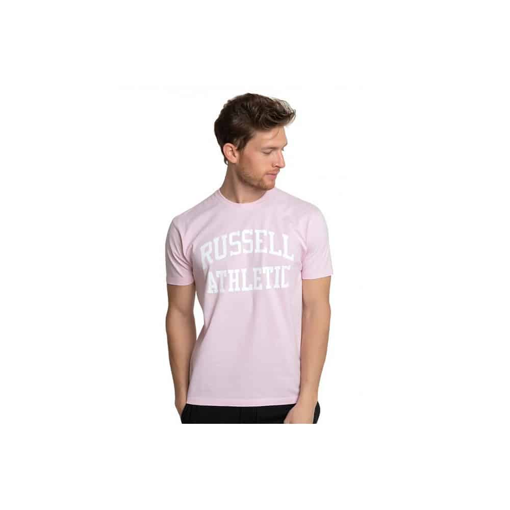 Russell Athletic Μπλούζα κοντό μανίκι T-SHIRT Pink A1-083-1-651