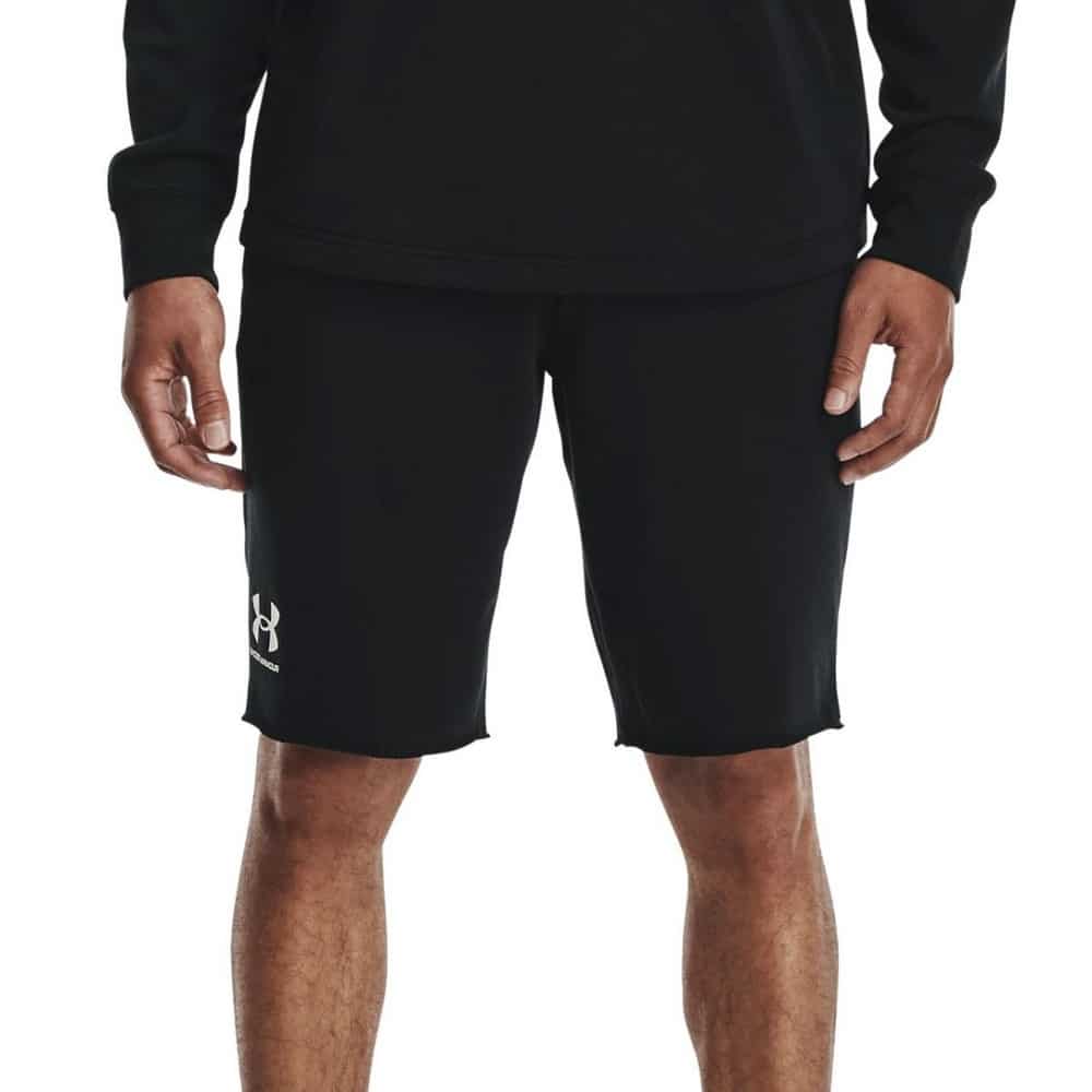 Under Armour Βερμούδα Σόρτς Rival Terry short Μαύρο 1361631-001 - Image 11