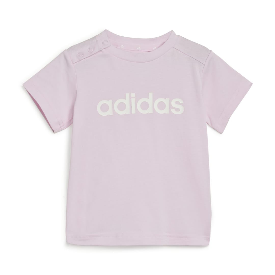 Adidas Σετ BEBE I LIN CO T SET 2τμχ GREY/PINK IS2496 - Image 4