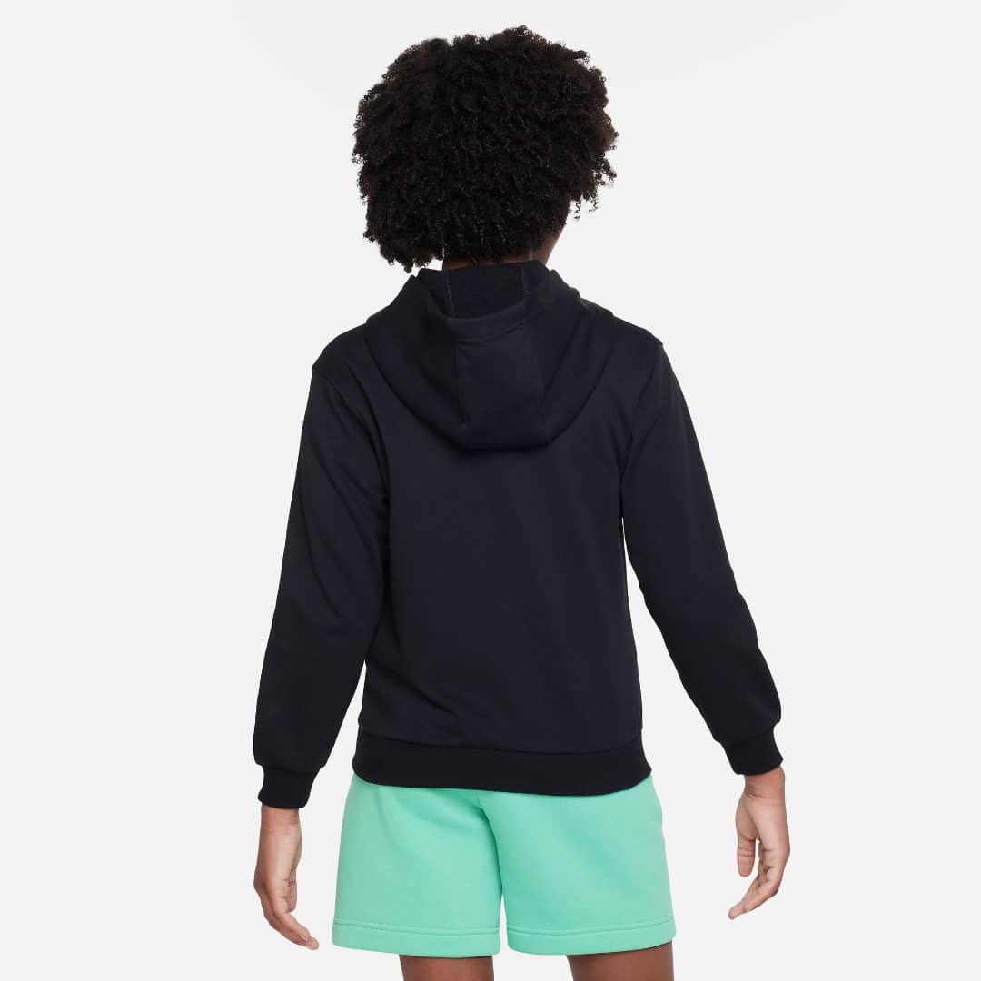 Nike Ζακέτα Φούτερ Fleece CLUB Μαύρη FD3017-010 - Image 4