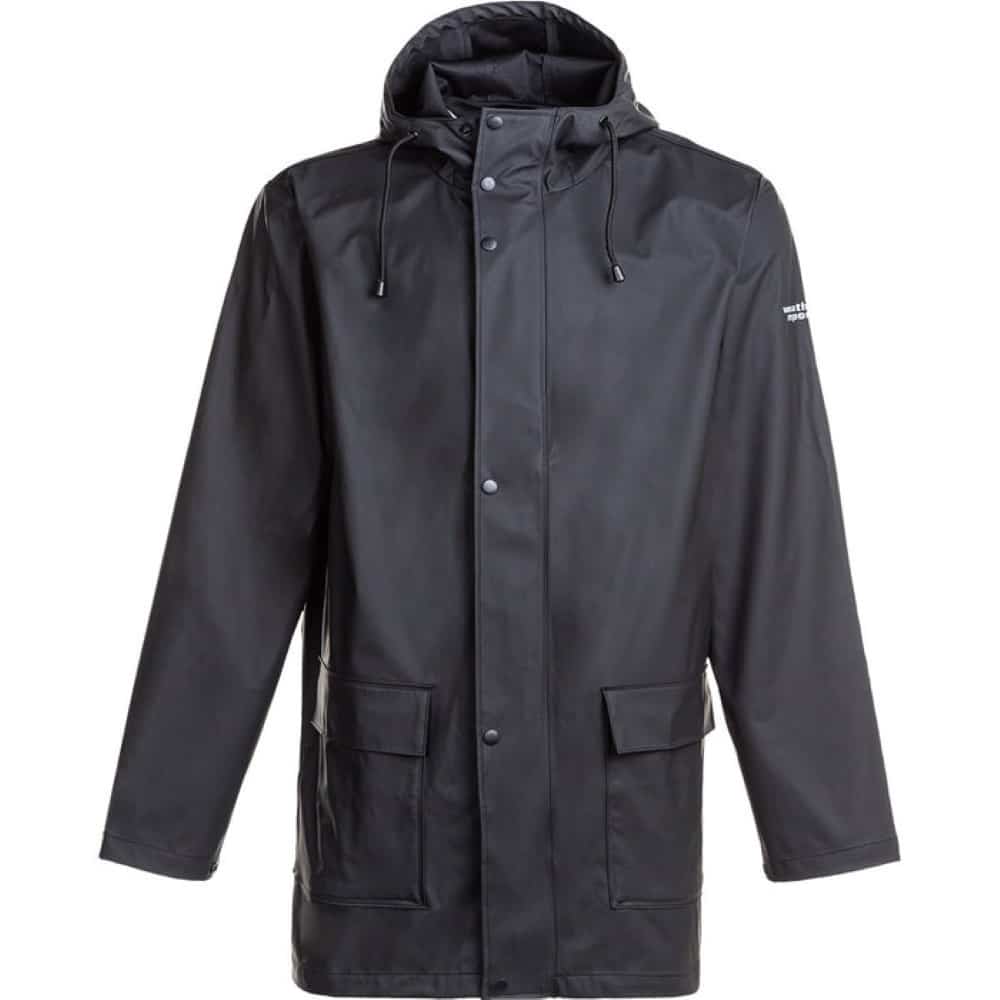 WEATHER REPORT αδιάβροχο M Rain Jacket Torsten BLACK WR191562-1001