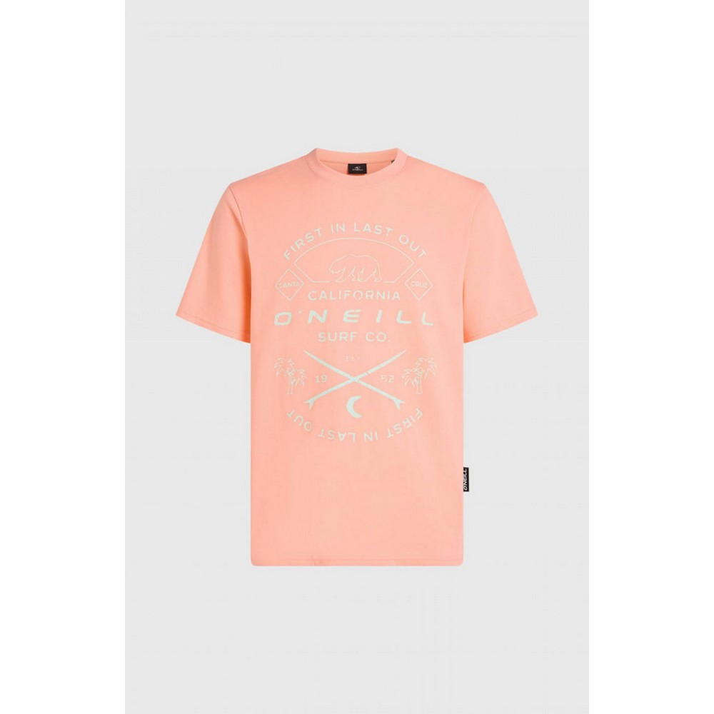 O'Neill Μπλούζα T-Shirt Men Front GRAPHIC PINK 2850300-14035