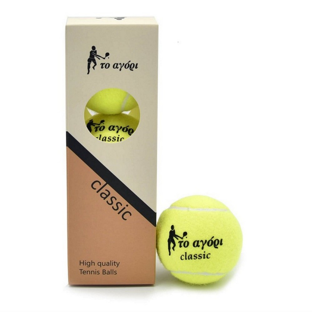 ΤΟ ΑΓΟΡΙ "CLASSIC" Μπαλάκια Τένις Σετ 3τμχ YELLOW 4807956