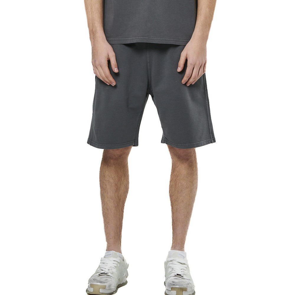 Body Action Mesh Basketball Men's Shorts MOONSTRUCK Natural Dye GREY 033525-01