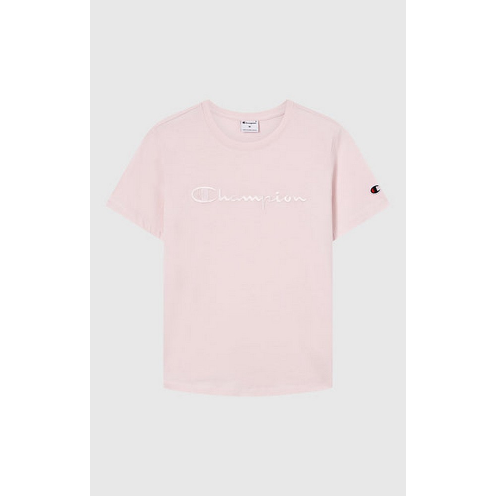Champion Κοντομάνικο SS Tee T-Shirt Icons PINK 118382-PS222