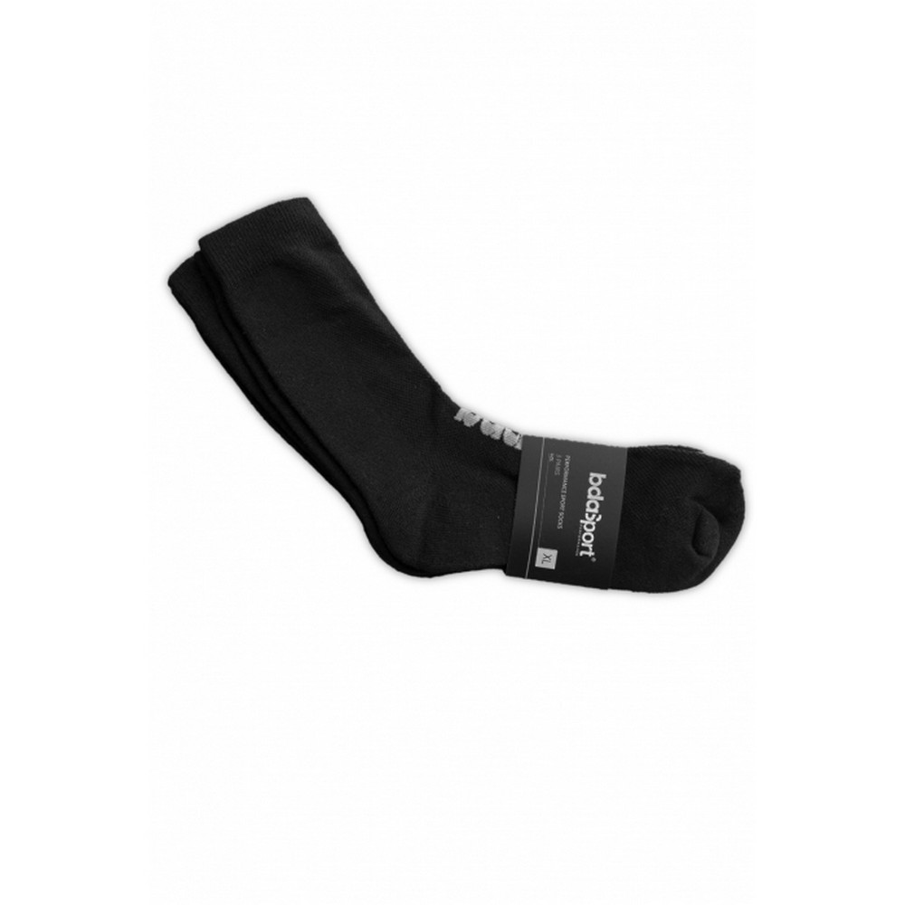 Body Action κάλτσες ΨΗΛΕΣ CREW UNISEX 3-PACK 095304-01-BLACK