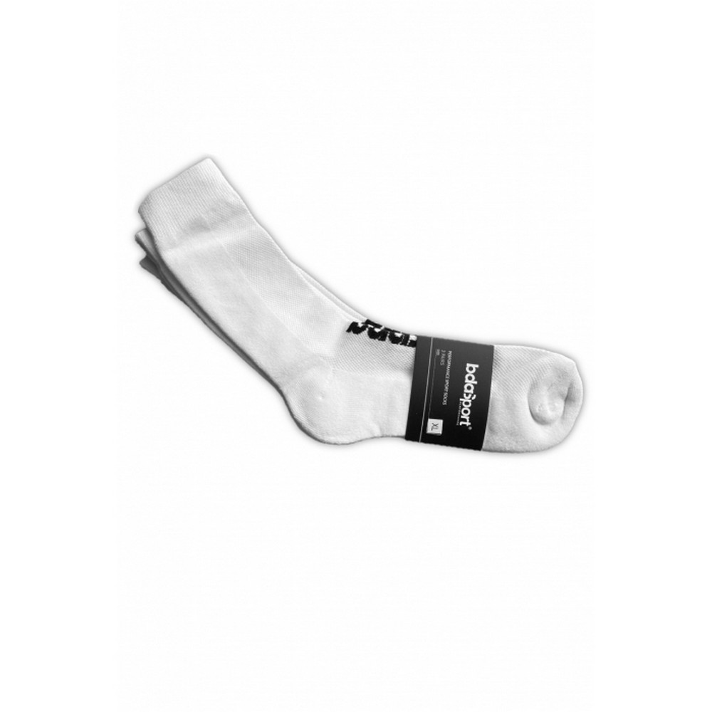 Body Action κάλτσες ΨΗΛΕΣ CREW UNISEX 3-PACK 095304-01-WHITE