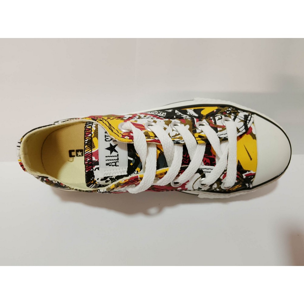Converse All Star CT PRINT OX OLIVE/MULTI 314147 - Image 5