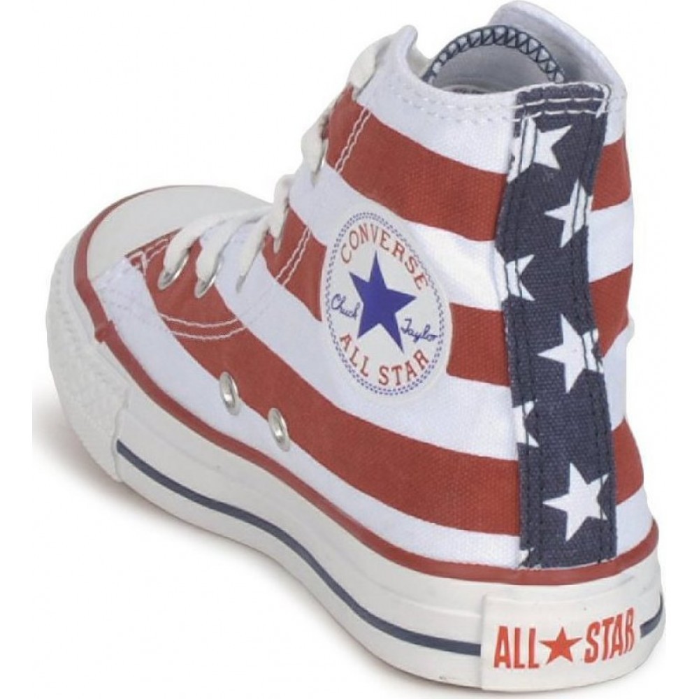 Converse All Star Chuck Taylor YTHS CT AS HI S STARS/BARS 3J524 - Image 3
