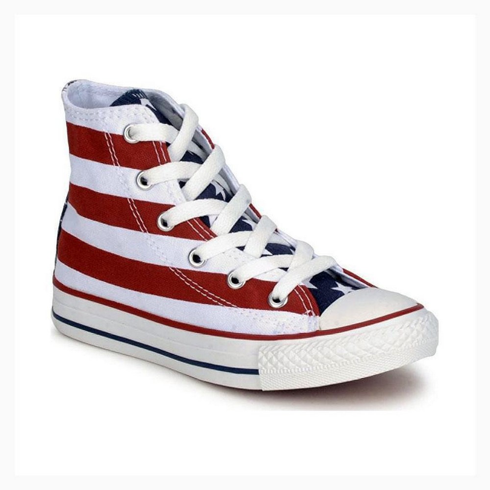 Converse All Star Chuck Taylor YTHS CT AS HI S STARS/BARS 3J524 - Image 5
