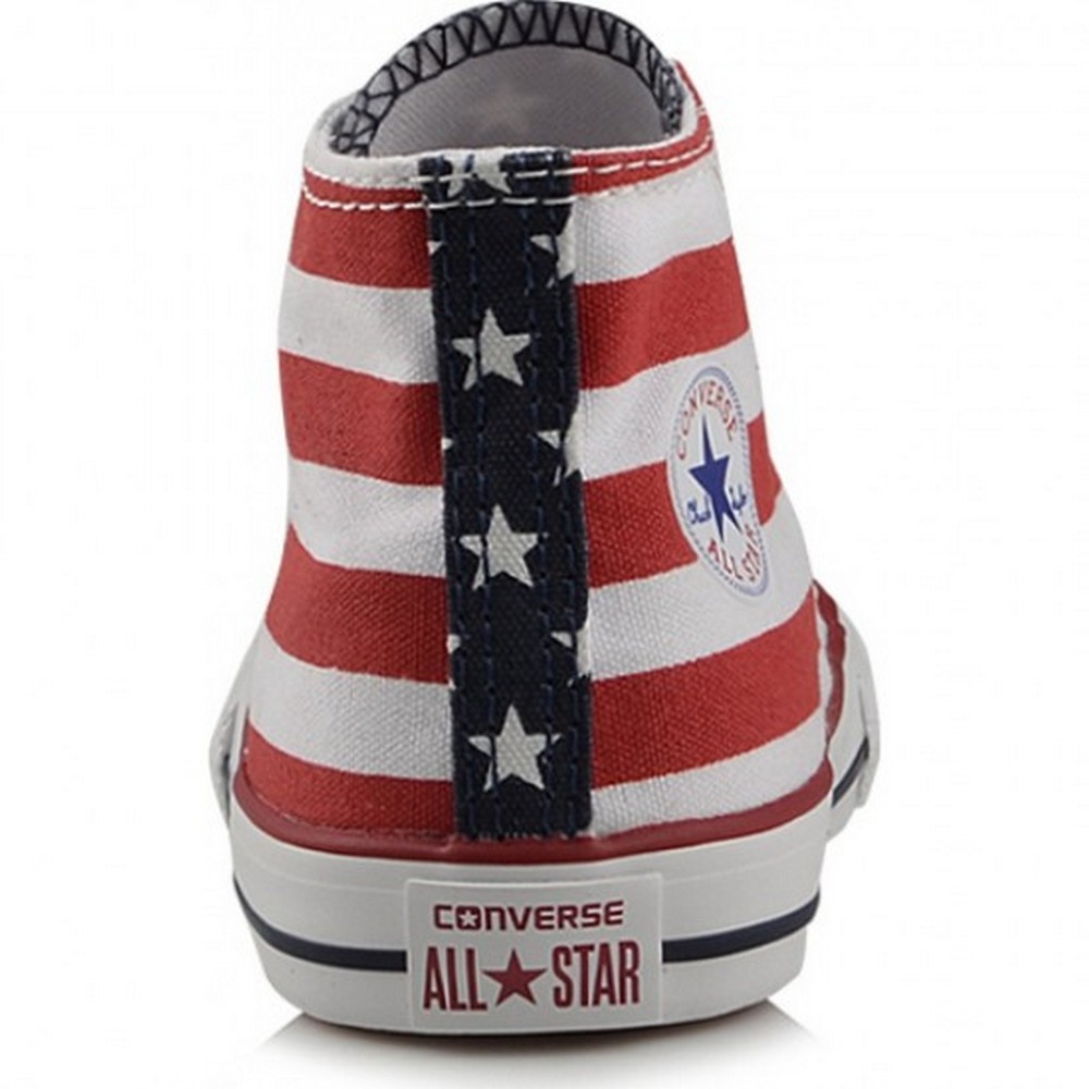 Converse All Star Chuck Taylor YTHS CT AS HI S STARS/BARS 3J524 - Image 7