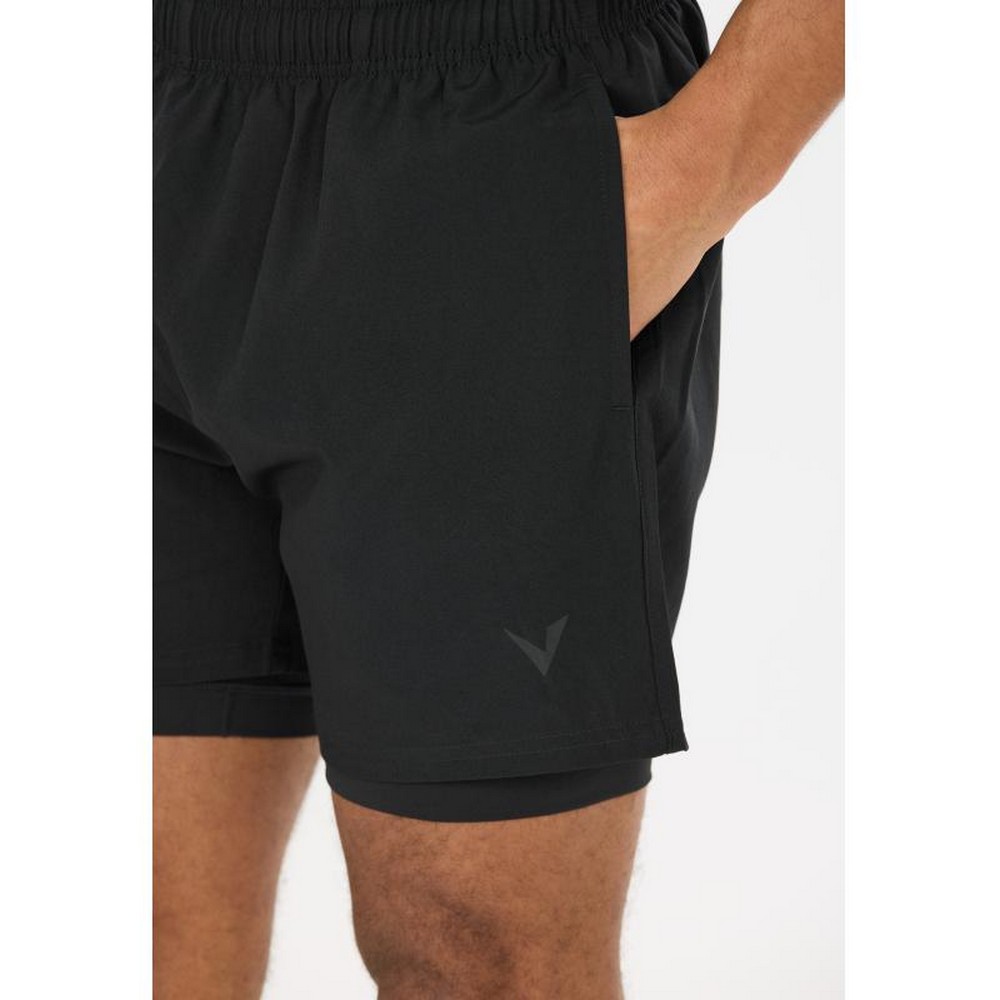 Virtus Σορτς Zayne V2 2-in-1 Shorts BLACK EV261838-1001 - Image 7