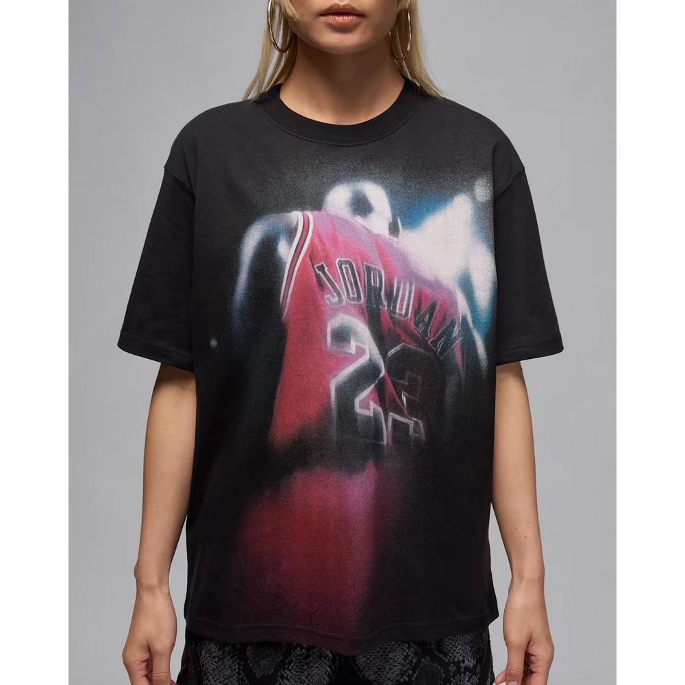NIKE Jordan T-shirt Sport Dri-FIT Tee BLACK IB1963-010 - Image 5