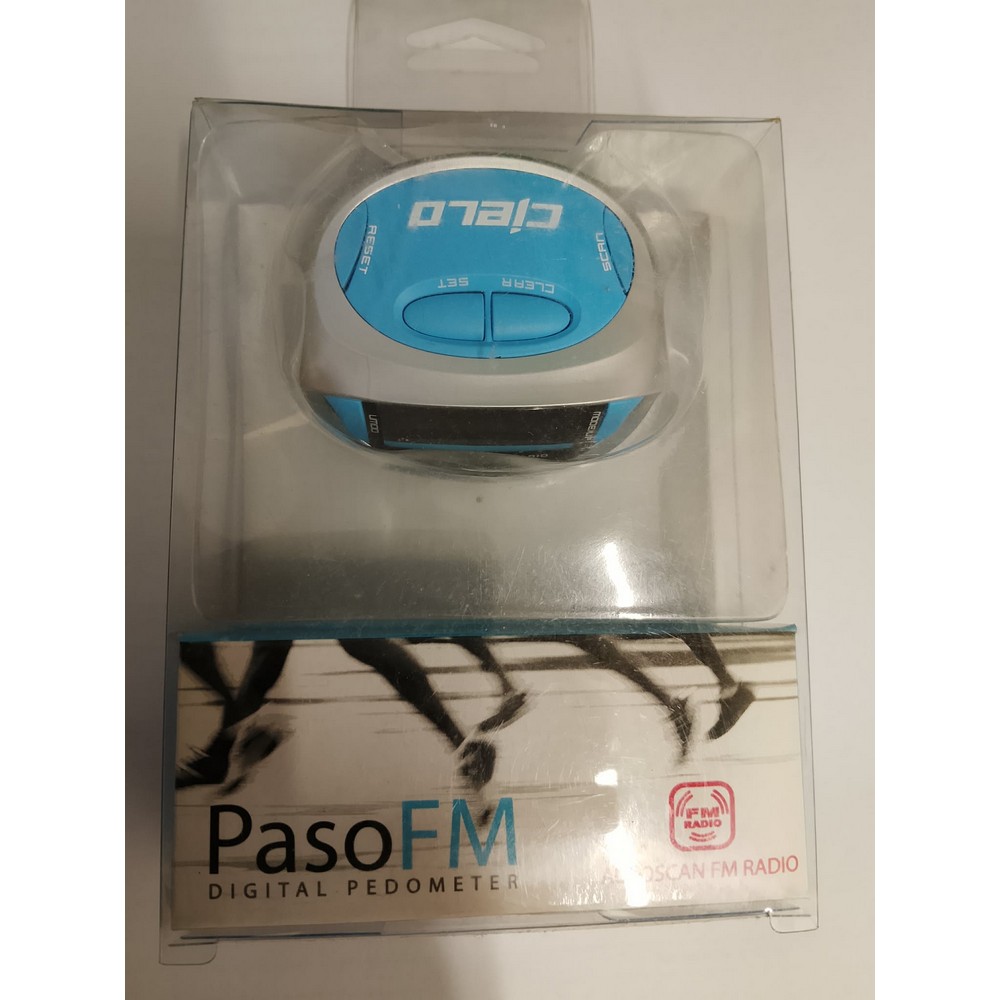 Cielo ΒΗΜΑΤΟΜΕΤΡΗΤΗΣ Paso FM Digital Pedometer WC066